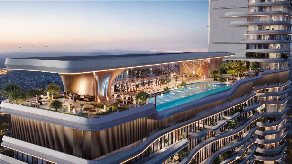 One sky park by Iman Developers Versace Ceramics investir à Dubai