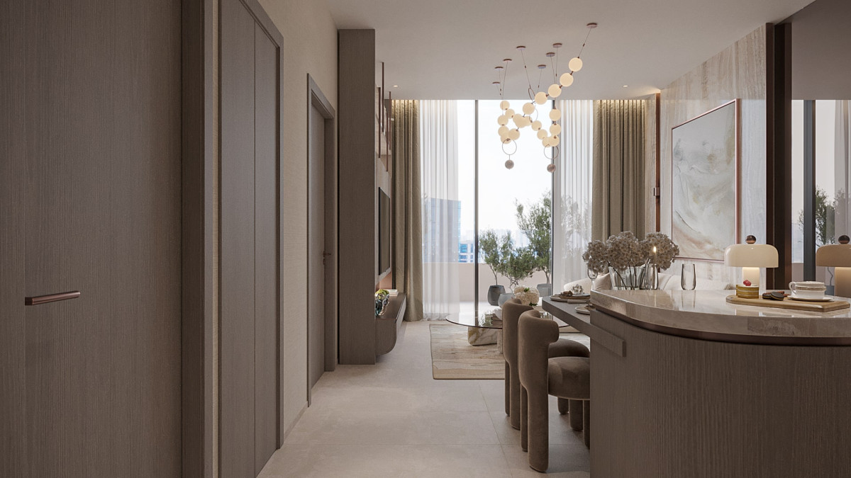 One sky park by Iman Developers Versace Ceramics investir à Dubai