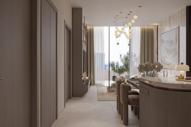 One sky park by Iman Developers Versace Ceramics investir à Dubai