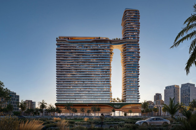 One sky park by Iman Developers Versace Ceramics investir à Dubai