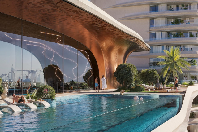 One sky park by Iman Developers Versace Ceramics investir à Dubai