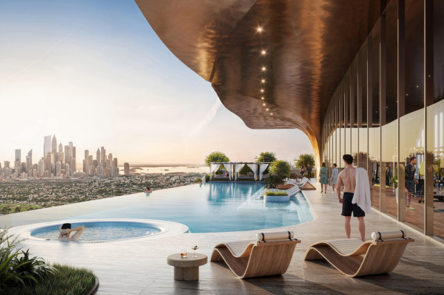 One sky park by Iman Developers Versace Ceramics investir à Dubai