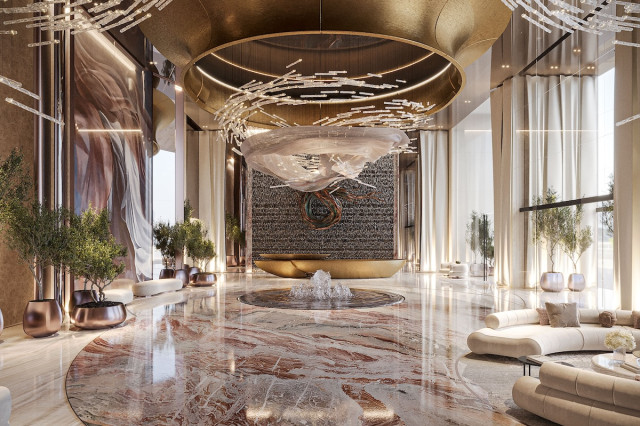 One sky park by Iman Developers Versace Ceramics investir à Dubai