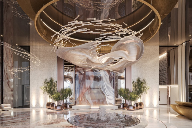 One sky park by Iman Developers Versace Ceramics investir à Dubai