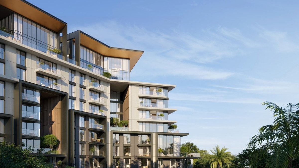 Résidence haut de gamme Crestlane 1 à City Walk avec architecture moderne