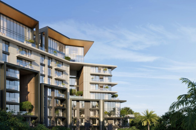 Résidence haut de gamme Crestlane 1 à City Walk avec architecture moderne