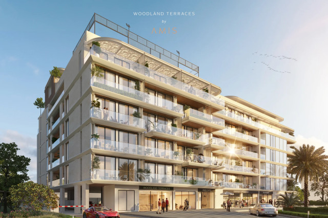 Entrée principale de Woodland Terraces by AMIS à Meydan