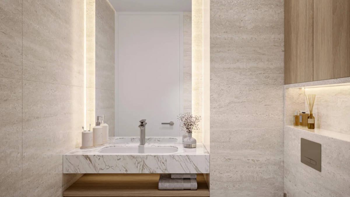 Salle de bain invités de Woodland Terraces à Meydan