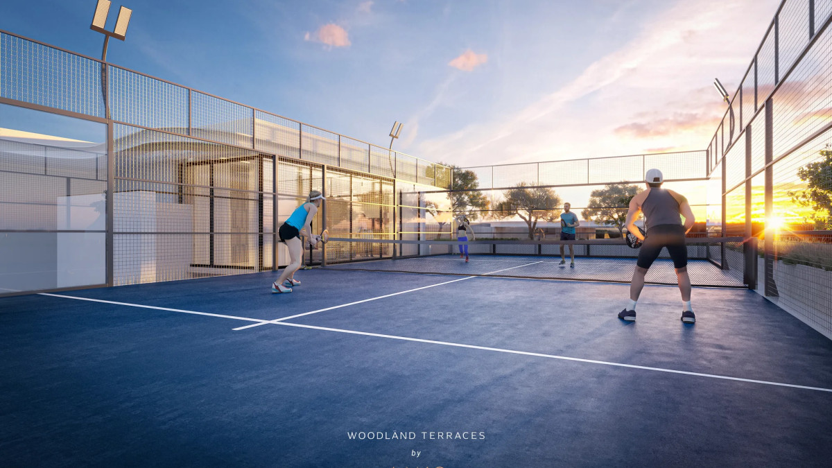 Terrain sportif extérieur de Woodland Terraces à Meydan