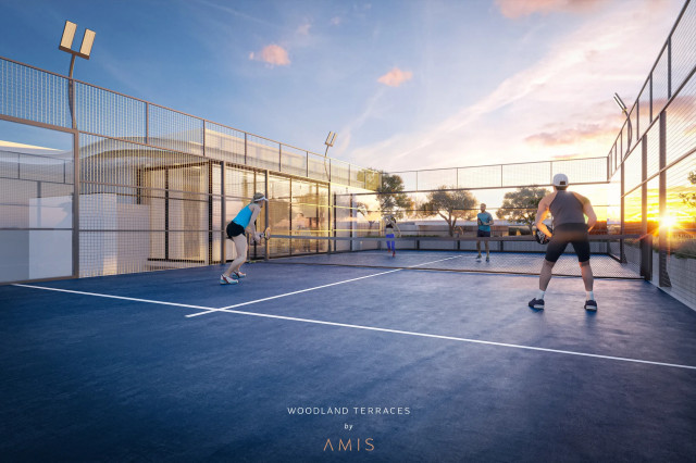 Terrain sportif extérieur de Woodland Terraces à Meydan