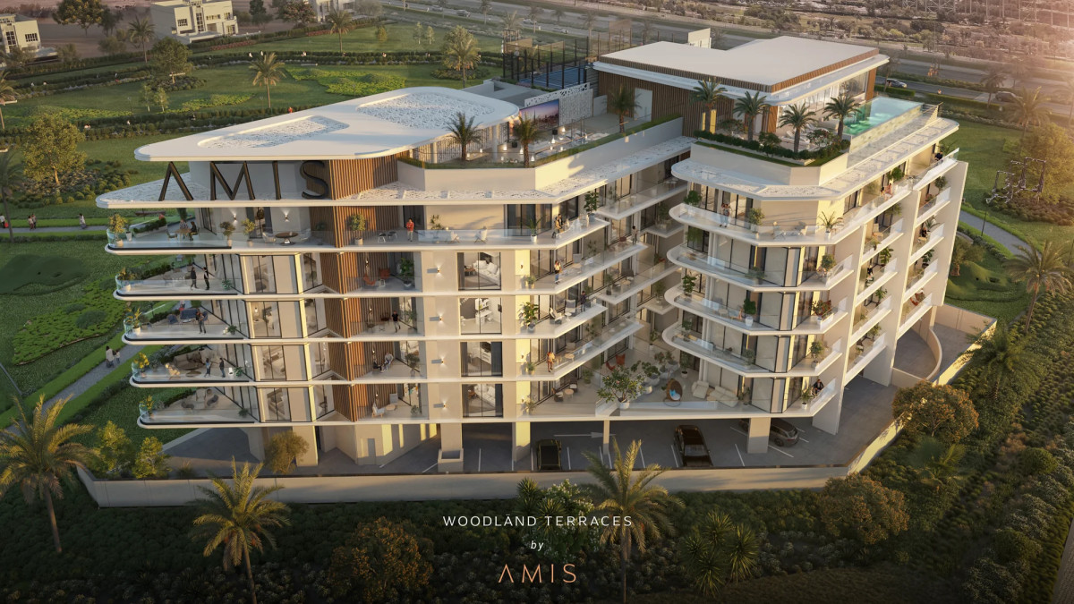 Vue aérienne de Woodland Terraces by AMIS à District 11