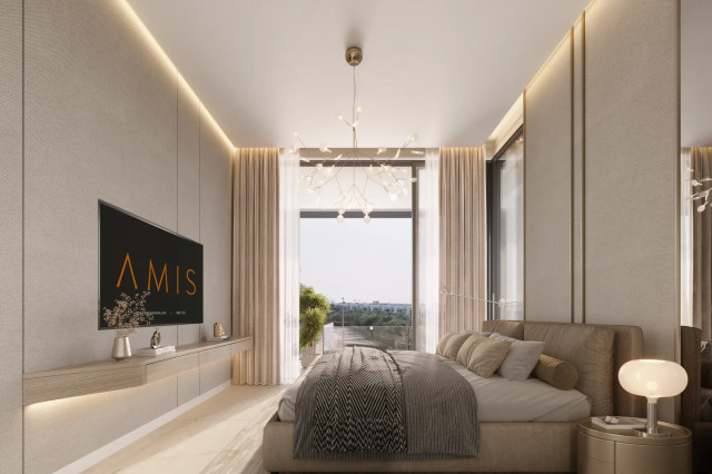 Chambre au design contemporain à Woodland Crest by AMIS