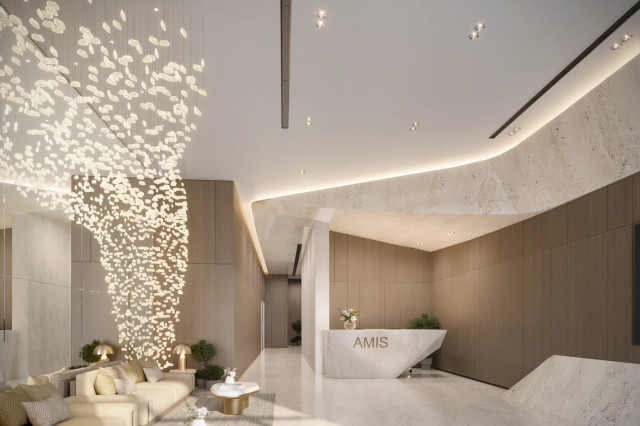 Hall de réception élégant de Woodland Crest à Dubaï
