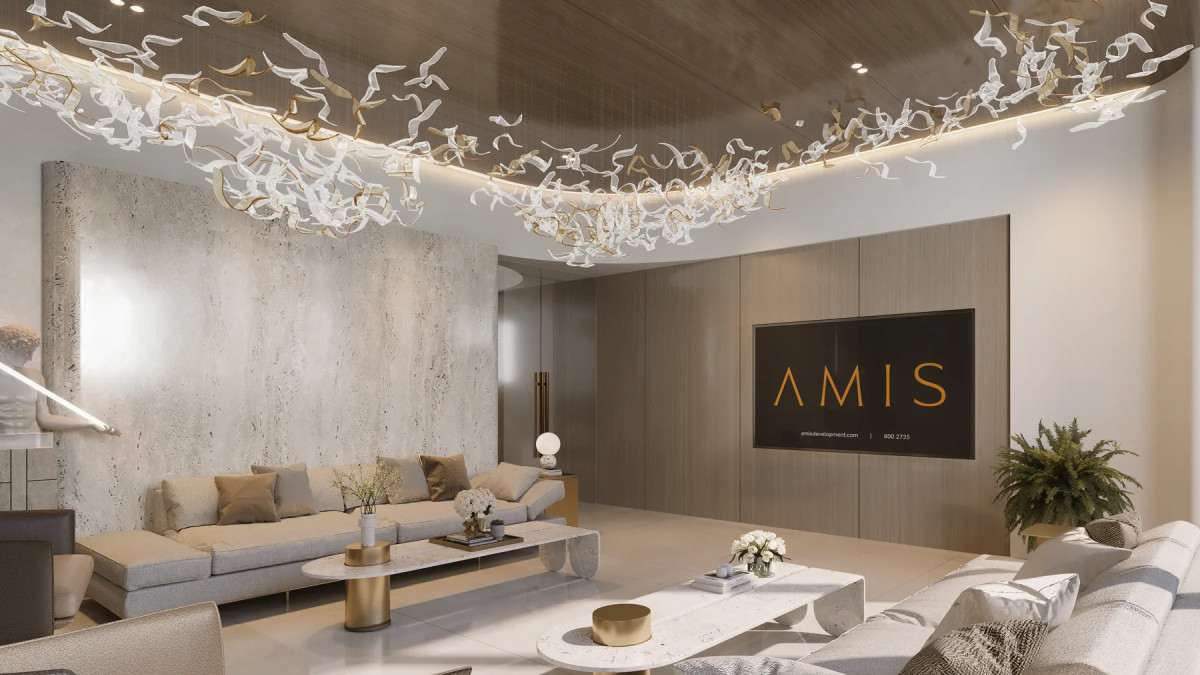 Lounge des résidents de Woodland Crest by AMIS à Dubaï