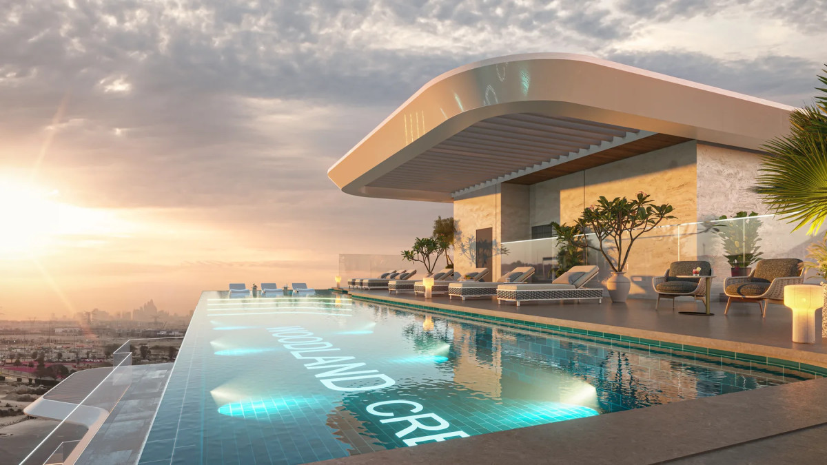 Piscine sur le rooftop de Woodland Crest by AMIS