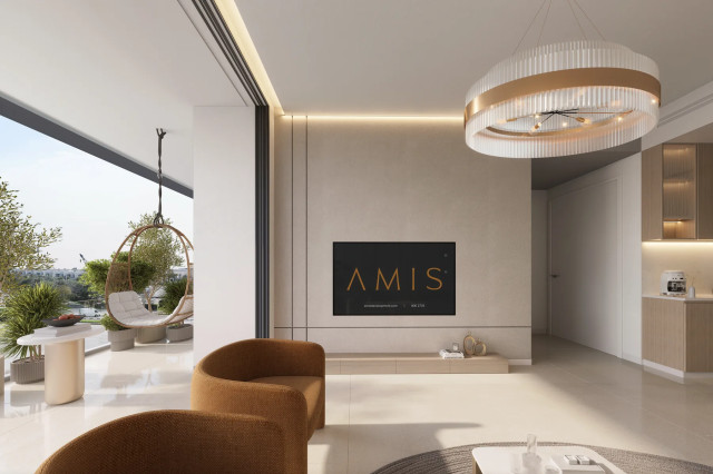Salon contemporain de Woodland Crest by AMIS à Meydan